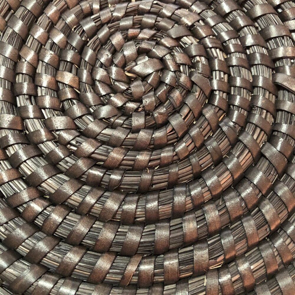 Hand woven basket - for plants - for decorations - fair market from Bangladesh - Picture 4 of 4
